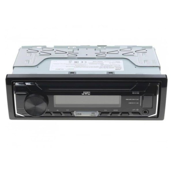 پخش خودرو JVC KD-X152M نمای کامل پنل جلو