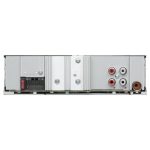 پخش خودرو JVC KD-X152M نصب شده روی داشبورد خودرو