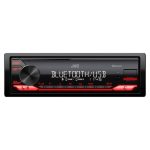 پخش خودرو JVC KD-X182BT نمای روبرو با طراحی مدرن