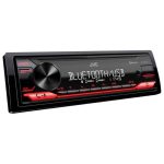 پخش خودرو JVC KD-X282BT نمای زاویه دار با نور پس زمینه