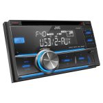 پخش خودرو JVC KW-R400 نمای کامل پنل دودین