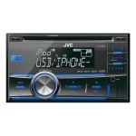 پخش خودرو JVC KW-R500 نمای کامل پنل جلو