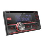پخش خودرو JVC KW-R500 با نمایشگر روشن