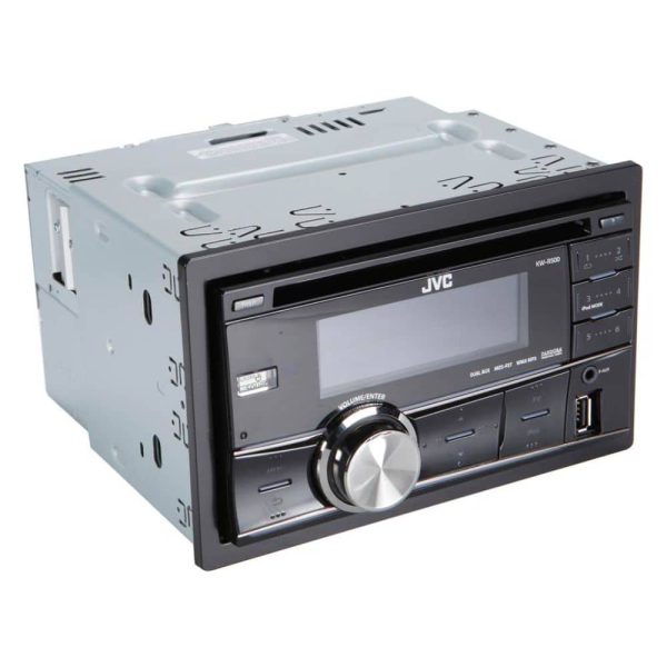 پخش خودرو JVC KW-R500 نمای زاویه دار سمت راست