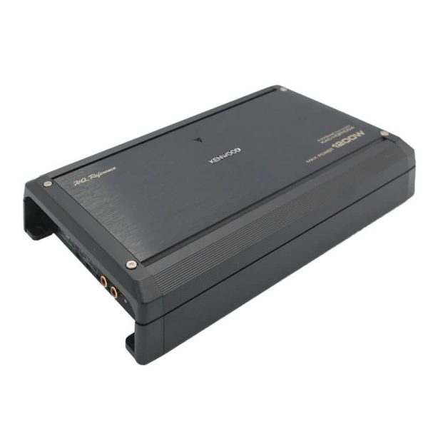 آمپلی فایر kenwood KAC HQR1004 نصب شده در سیستم صوتی خودرو