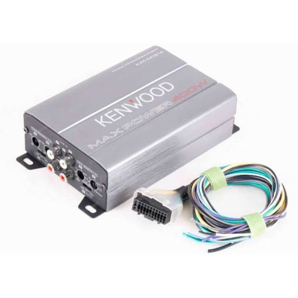 آمپلی فایر kenwood KAC-M1814 نصب شده در خودرو
