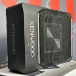 ساب باکس اکتیو kenwood KCS-PSW66 نصب شده در خودرو