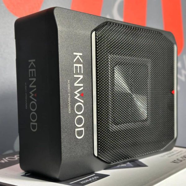 ساب باکس اکتیو kenwood KCS-PSW66 نصب شده در خودرو