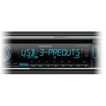 پخش خودرو Kenwood KDC-360UI نمای ورودی USB و AUX