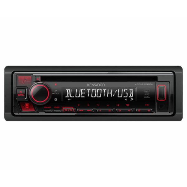 پخش خودرو Kenwood KDC-BT560U نمای کامل پنل جلو