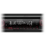 پخش خودرو Kenwood KDC-BT560U نمای ورودی USB و AUX جلو