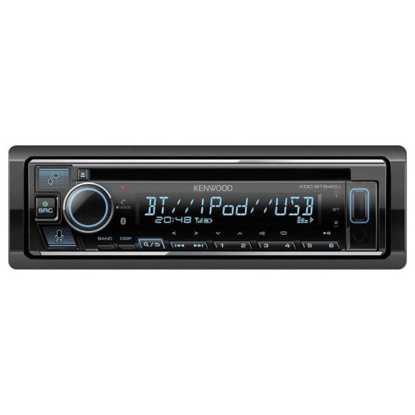 پخش خودرو Kenwood KDC-BT640U نمای کامل پنل جلو