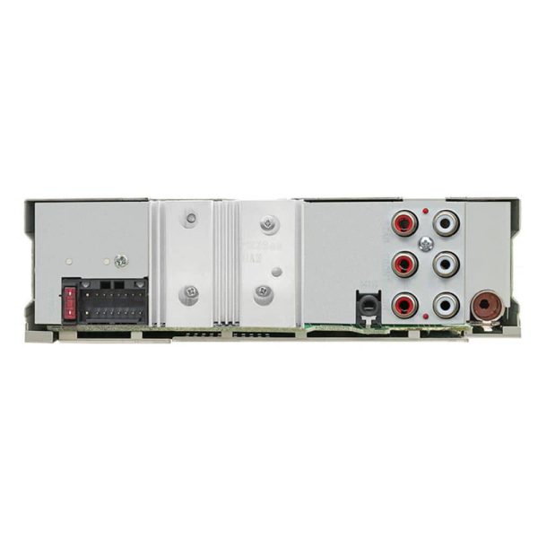 پخش خودرو Kenwood KDC-BT640U نمای پشت و خروجی‌های RCA