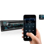 پخش خودرو Kenwood KDC-BT640U نمایشگر روشن در حالت اتصال بلوتوث