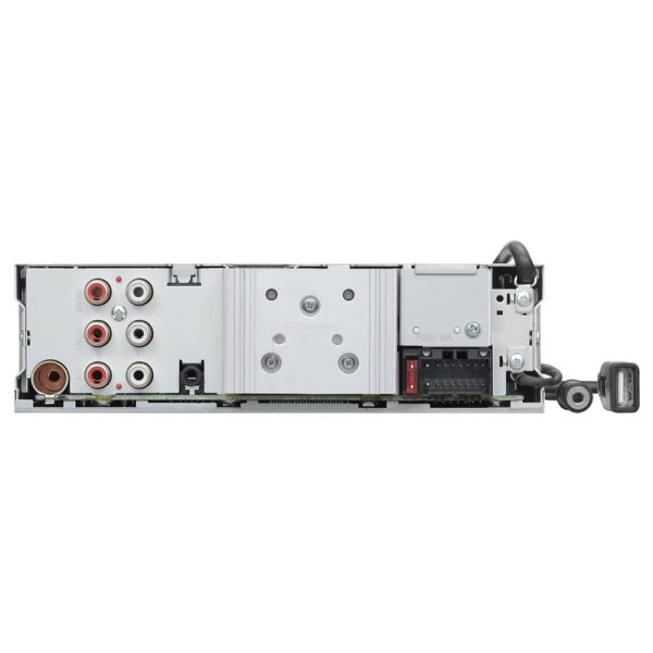 پخش خودرو Kenwood KDC-X5200BT نمای پشت و خروجی‌های RCA