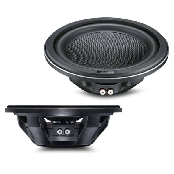 ساب ووفر kenwood KFC-WPS1000F نمای جلو و طراحی تخت