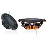 ساب ووفر kenwood KFC-WPS1000F ترمینال و اتصالات