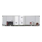 پخش خودرو Kenwood KMM-105 نمای پشت و اتصالات