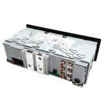 پخش خودرو Kenwood KMM-BT408 نمای پشت و خروجی‌های RCA