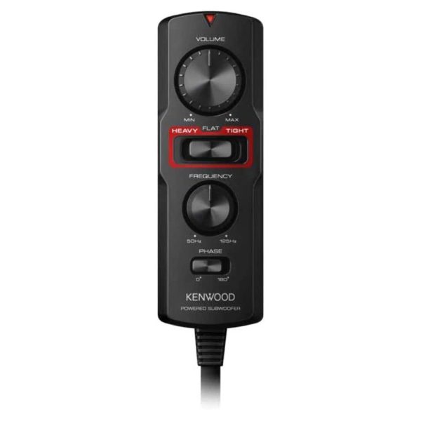 ساب باکس اکتیو kenwood KSC-PSW7EQ کنترل و تنظیمات صدا