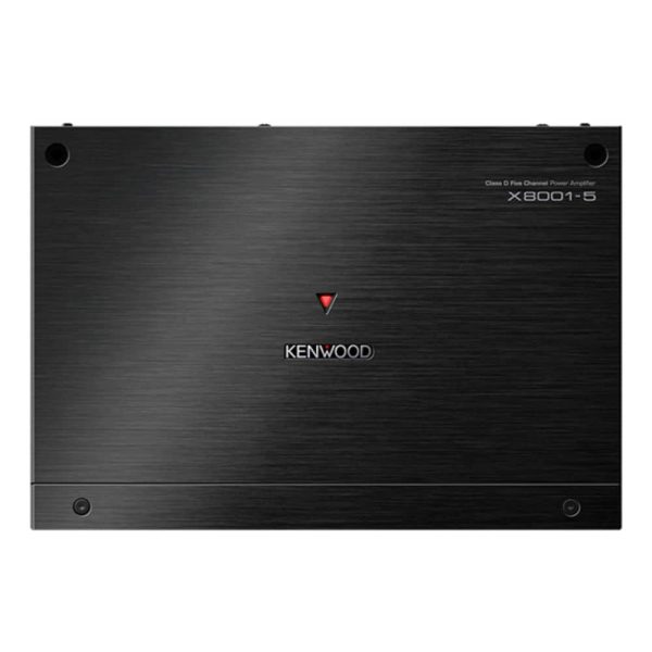 آمپلی فایر kenwood X8001-5 طراحی بدنه و سیستم خنک‌کننده