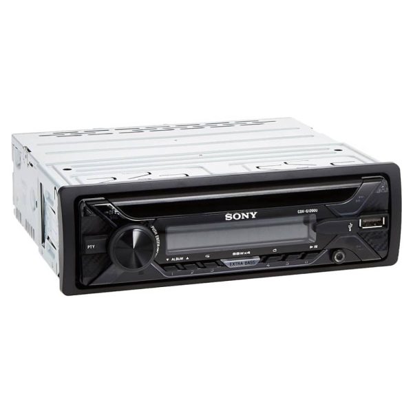 پخش خودرو SONY CDX-G1200U نمای کامل پنل جلو