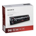 پخش خودرو SONY CDX-G1200U نمای نزدیک دکمه‌های کنترل