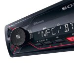پخش خودرو SONY DSX-A410BT با نور پس زمینه پنل