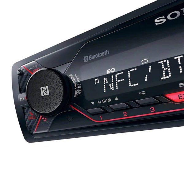 پخش خودرو SONY DSX-A410BT با نور پس زمینه پنل