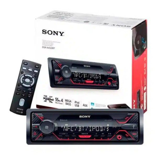 پخش خودرو SONY DSX-A410BT نمای پورت USB