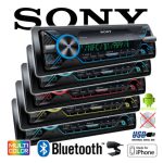 پخش خودرو SONY DSX-A416BT نمای زاویه دار سمت راست
