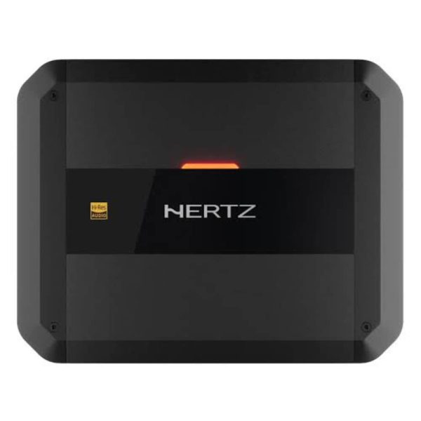 نمای اصلی آمپلی فایر HERTZ DP2.200 دو کانال کلاس AB با طراحی حرفه‌ای
