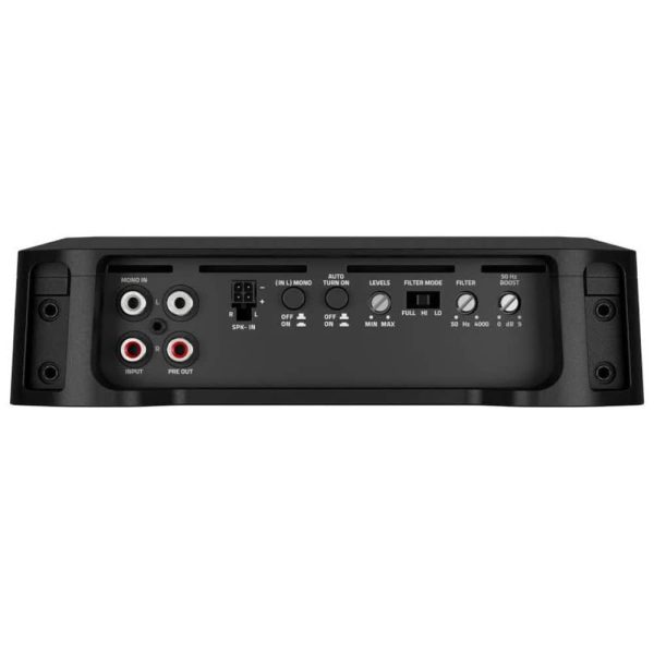 پنل تنظیمات آمپلی فایر HERTZ DP2.200 با کراس اوور و کنترل گین