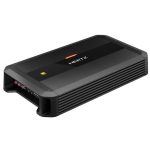 نمای اصلی آمپلی فایر HERTZ DP4.400 چهار کانال کلاس AB با طراحی حرفه‌ای