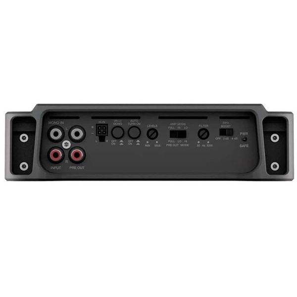 پنل تنظیمات آمپلی فایر HERTZ HCP2X با کراس اوور و Bass Boost