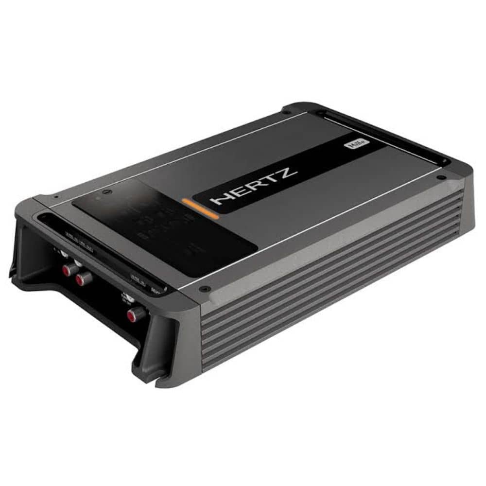 نمای اصلی آمپلی فایر HERTZ ML POWER4 چهار کانال کلاس D حرفه‌ای