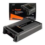 آمپلی فایر HERTZ ML POWER4 مناسب سیستم صوتی حرفه‌ای SQ و SPL خودرو