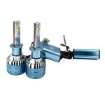 نمای اصلی هدلایت MZM D300 پایه H1 با طراحی حرفه‌ای و نور قدرتمند