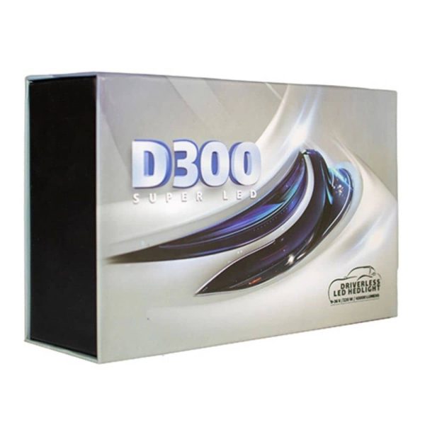جزئیات طراحی هدلایت MZM D300 پایه H7 با سیستم خنک کننده حرفه‌ای