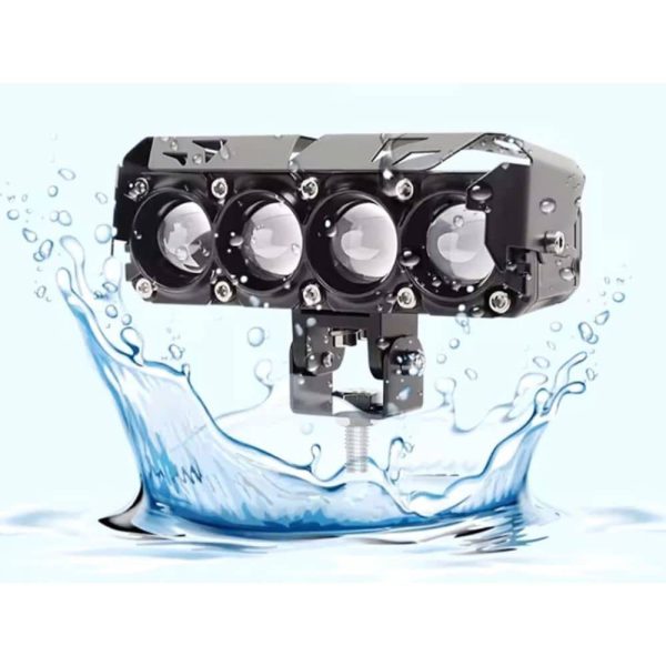 چراغ پروژکتور 4 لنز دیلایت دار با طراحی ضد آب
